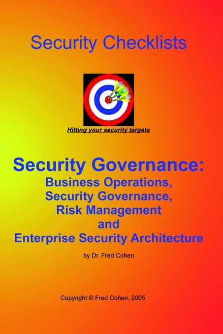 Security Checklists: Governance